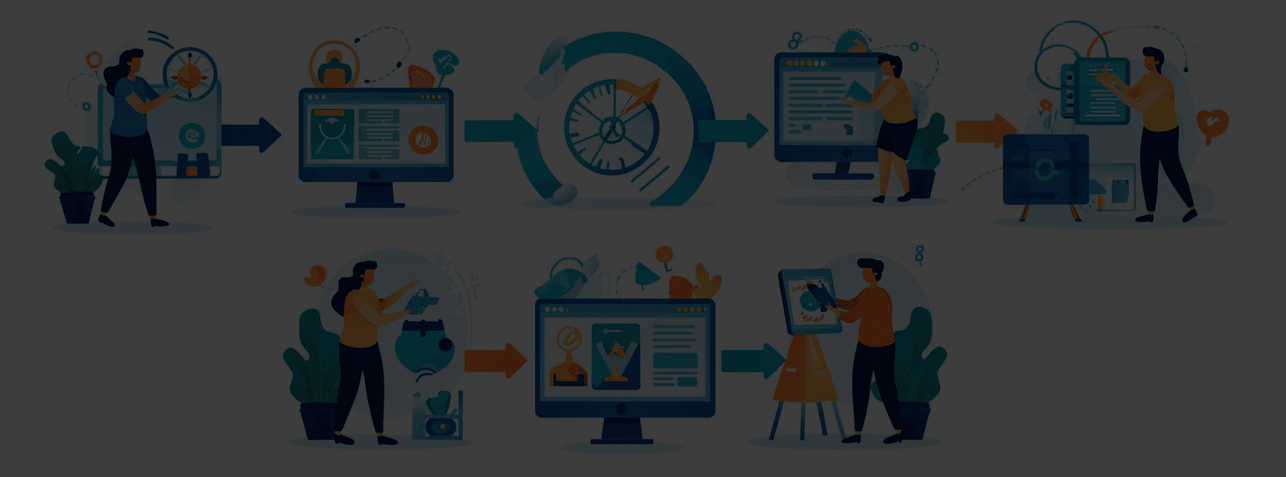 Основные этапы разработки сайта